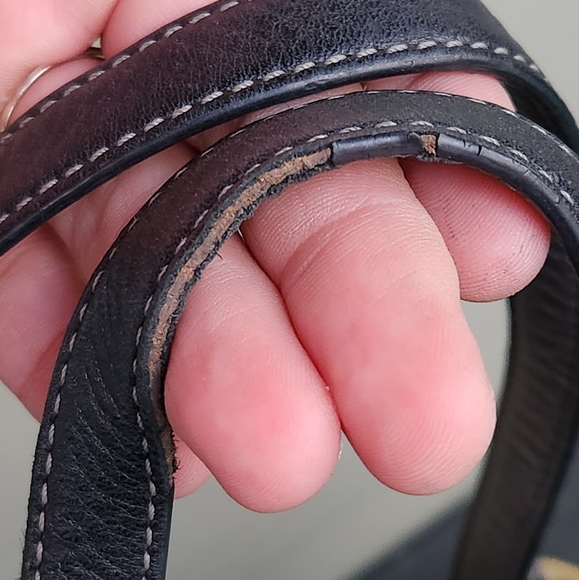 Vintage Coach Signature Jaquard Shoulder Bag - Picture 10 of 14